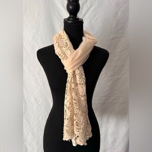 Beige Scarf Women